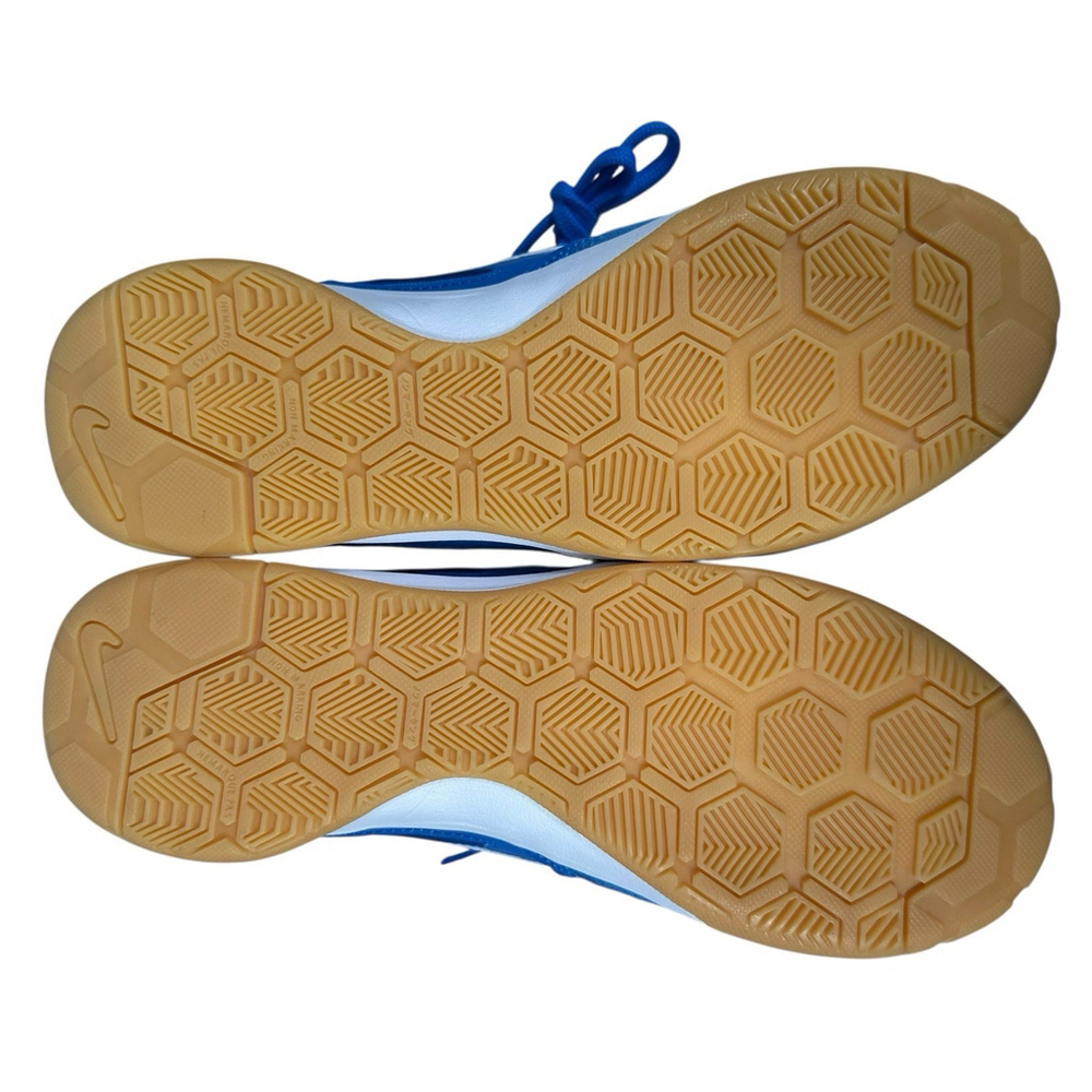 Nike GATO GS Photo Blue Gum Kids Youth 4Y Indoor Soccer Shoes HV9596-400 Blue - Picture 10 of 12